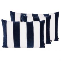 Coussin en Lin et Coton Encre 45x45cm - Perth - Haomy