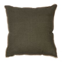 Coussin en Lin Kaki 45x45cm - Chennai - Haomy