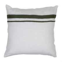 Housse de Coussin en Lin Pigeon 45x45cm - Malaga - Haomy