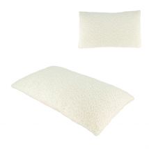 Coussin en Tissu Bouclette Blanc Cassé 50x30cm - Dijk