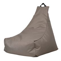 Coussin Extérieur Yoga en Tissu Taupe 80x80cm - Suntiss - Jardin Privé