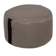 Coussin Extérieur Yoyo en Tissu Taupe 48x48cm - Suntiss - Jardin Privé