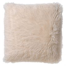 Coussin Fluffy 45x45cm Ivoire - Dutch Decor