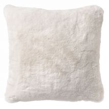 Coussin Zaya 45x45cm Snow White Ivoire - Dutch Decor