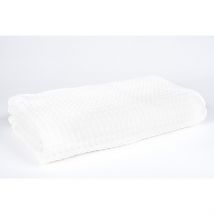 Plaid en Coton Craie 240x260cm - Tempo II - Haomy