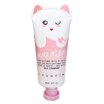 Crème Mains Naturelle et Végan Parfum Fraise 60ml - Inuwet