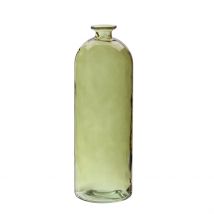 Vase Dame Jeanne 5L Vert Olive H42,5cm en Verre - Déco Distrib