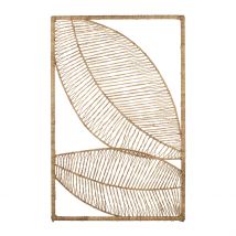 Déco Murale Feuilles Naturelle en Jute - Floraly - SEMA Design