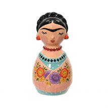 Décoration Frida Orange en Dolomite H18cm - Kaemingk