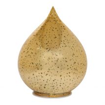 Décoration Led en Verre Doré D12cm - Avalu - Côté Table