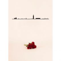 The Line - Décoration Murale Ligne Venise 50cm Noir