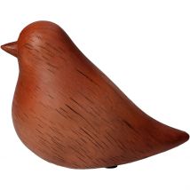 Décoration Oiseau Polyrésine Marron H7.5cm - Kersten