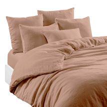 Drap Housse en Lin et Coton Cimarron 140x200cm - Limy - Haomy