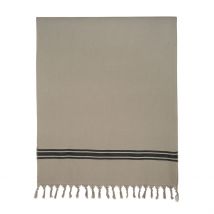 Drap Plage en Coton Kaki 90x180cm - Tuitti - Haomy