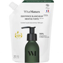 Eco-recharge Dentifrice 180ml - What Matters