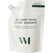 Eco Recharge Gel Lavant Mains Vétiver- Bergamote 500ml - What Matters