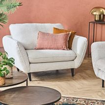Fauteuil en Tissu Raven Ivoire - Axel - Inside