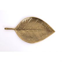 Feuille Dorée à Poser 31x16cm - Sil