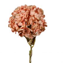 Fleur Artificielle Hydrangea Vieux Rose H62cm - Côté Table
