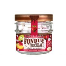 Fondue de Chocolat Au Lait et Mini Guimauves - Noel - Le Comptoir de Mathilde