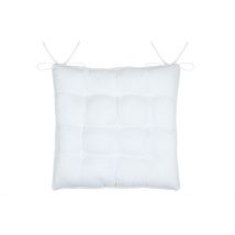 Galette de Chaise 40x40x5cm Blanc - Asgard - Stof