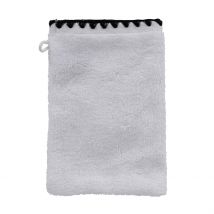 Gant de Toilette en Coton Blanc 15x21cm - Issey - Haomy