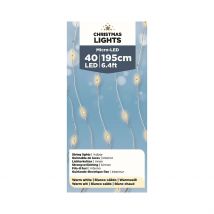 Guirlande 40 Led Filaire 1.95m - Noel - Lumineo