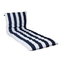 Housse de Bain de Soleil en Tissu Marine 70x190cm - Riviera - Haomy