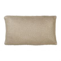 Housse de Coussin en Coton Doré 50x30cm - Ombelio - Côté Table