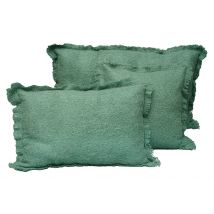Housse de Coussin en Laine Sauge 50x80cm - Aspen - Haomy