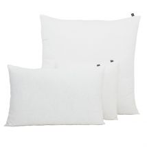 Housse de Coussin en Lin et Coton Blanc 80x80cm - Figari - Haomy