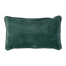 Housse de Coussin en Velours de Coton Vert 50x30cm - Velvetin - Côté Table