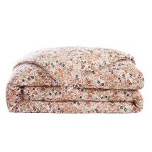 Housse de Couette en Gaze de Coton Imprimée Pampa 260x240cm - Capucine - L'effet Papillon