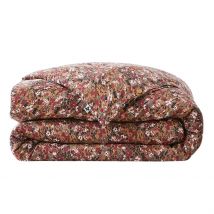 Housse de Couette en Gaze de Coton Imprimée Camel 260x240cm - Capucine - L'effet Papillon