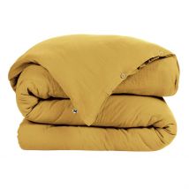 Housse de Couette Safran en Gaze de Coton 240x220cm - Gaia - L'effet Papillon
