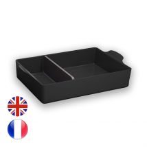 L'incroyable Plat à Four Ajustable Graphite 40x27cm - Cookut