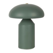 Lampe Champignon Tactile en Fer Vert H23cm - Arty - SEMA Design