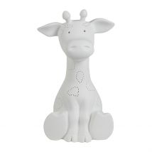 Lampe Led Girafe en Procelaine Blanc - Porcelaine - Jardin D'Ulysse