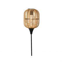 Lampe Solaire en Résine Naturel H78cm - Kaemingk