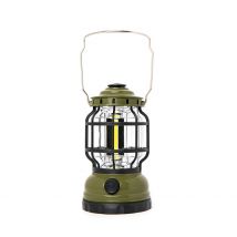 Lanterne de Camping à Piles Vert Kaki H18cm - Gentlemen's Hardware