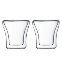 Lot de 2 Tasses Double Paroi 10cl - Assam - BODUM France