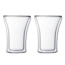 Lot de 2 Tasses Double Paroi 25cl - Assam - BODUM France