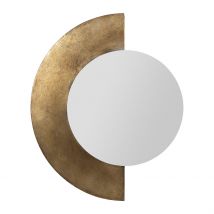 Miroir en Fer Doré 39x48cm - Corolia - Côté Table