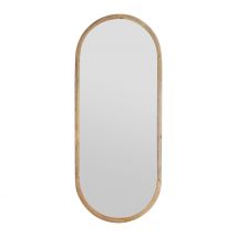 Miroir Ovale en Manguier 49x119.5cm - Hervea - SEMA Design