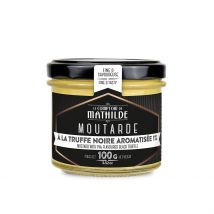 Moutarde à La Truffe Noire Aromatisée 100gr - Idée Cadeau - Le Comptoir de Mathilde