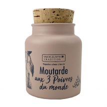 Moutarde Aux 3 Poivres Sauvages 130ml - Savor & Sens