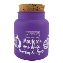 Moutarde Aux Noix Torréfiées et Figues 130ml - Savor & Sens
