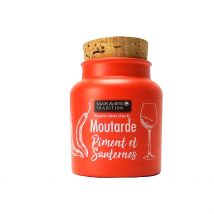 Moutarde Piment d'Espelette et Sauterne - Savor & Sens
