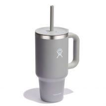 Mug Isotherme avec Poignée et Paille Gris 946ml - HYDROFLASK