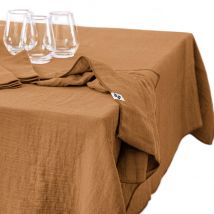 Nappe Camel 150x250cm - Gaia - L'effet Papillon